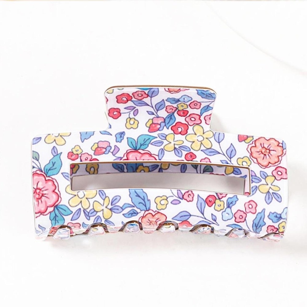 Floral Hair Clawclip